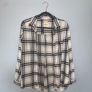 AMERICAN EAGLE boyfriend fit Black and white